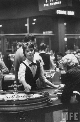 AR dealer at Harolds Club in Reno. 1959.jpg